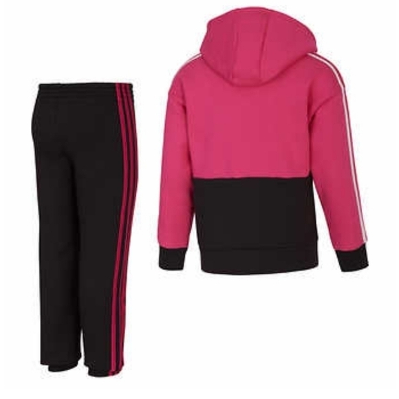 GIRLS Addias Hooded jogging set - Picture 3 of 3